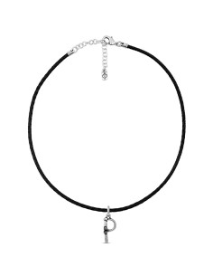 Collier en cuir avec lettre...