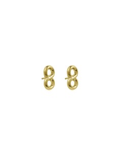 Pendientes Interminable Oro