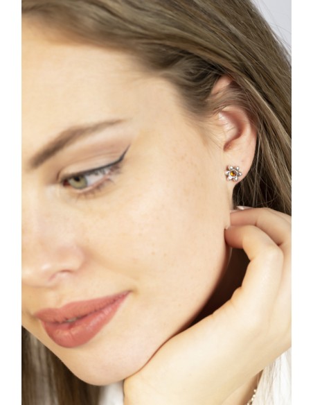 Boucles d'oreilles Flower