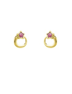 Boucles d'oreilles Estella Or