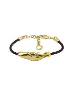 Pulsera Pluma oro