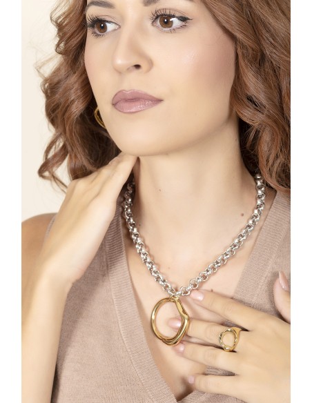 Bague Día y Noche oro