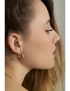 Boucles d'oreilles Estribo Or 2