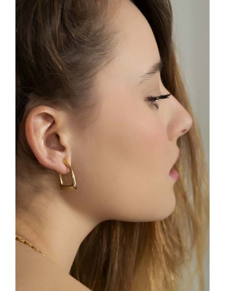 Boucles d'oreilles Estribo Or