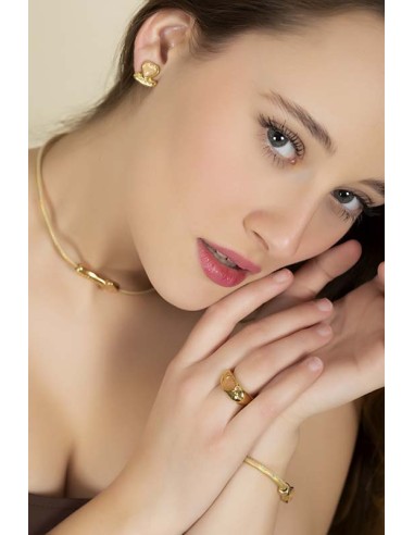 Bague Ternura Or marron