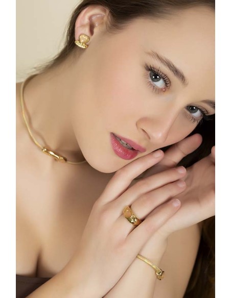 Bague Ternura Or beige