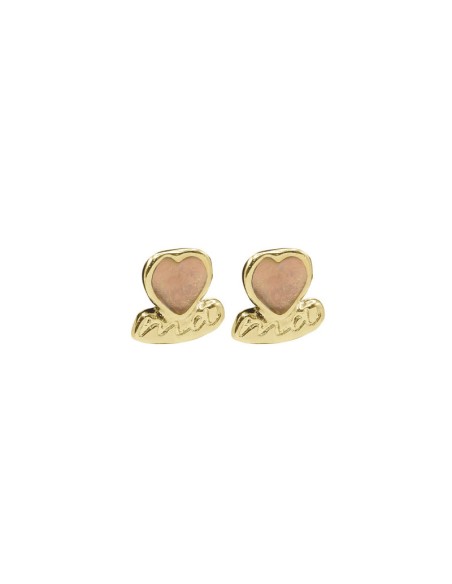 Boucles d'oreilles Ternura Or beige