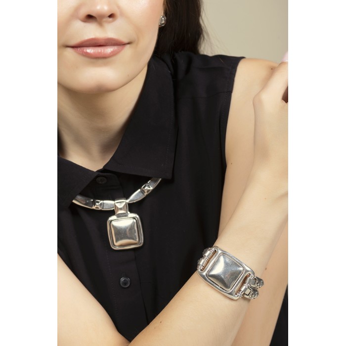Pulsera Metal Kubik