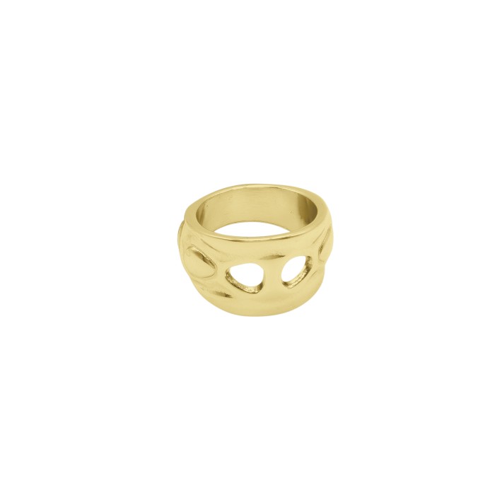 Anillo Coral Gold
