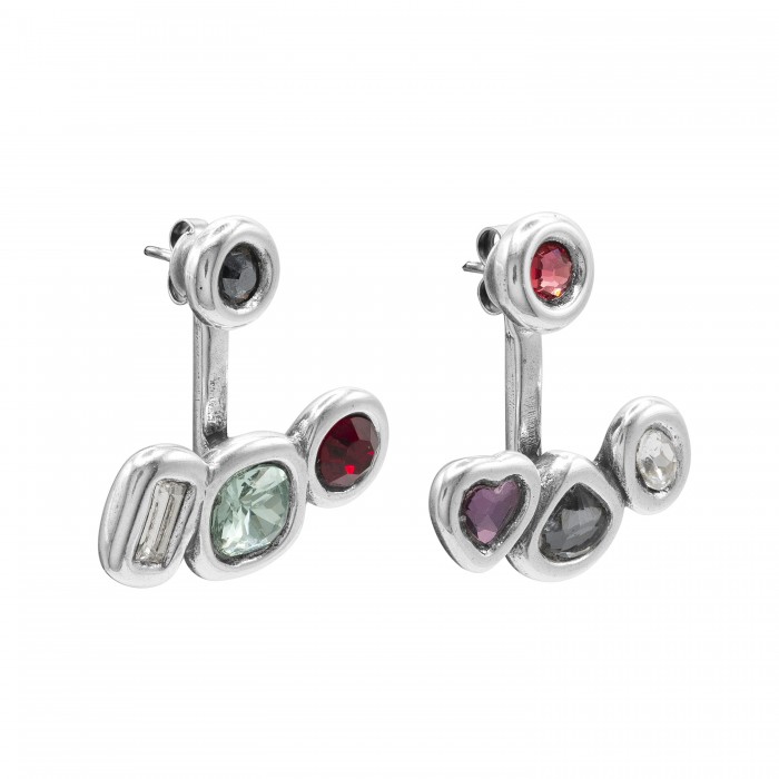 Boucles d’oreilles Collage