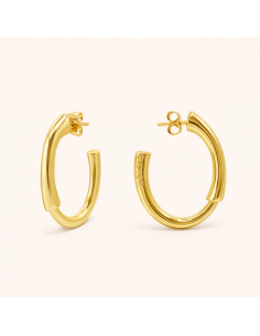 Pendiente Mini Bucle Gold