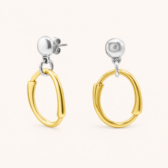 Pendiente Espiral Gold