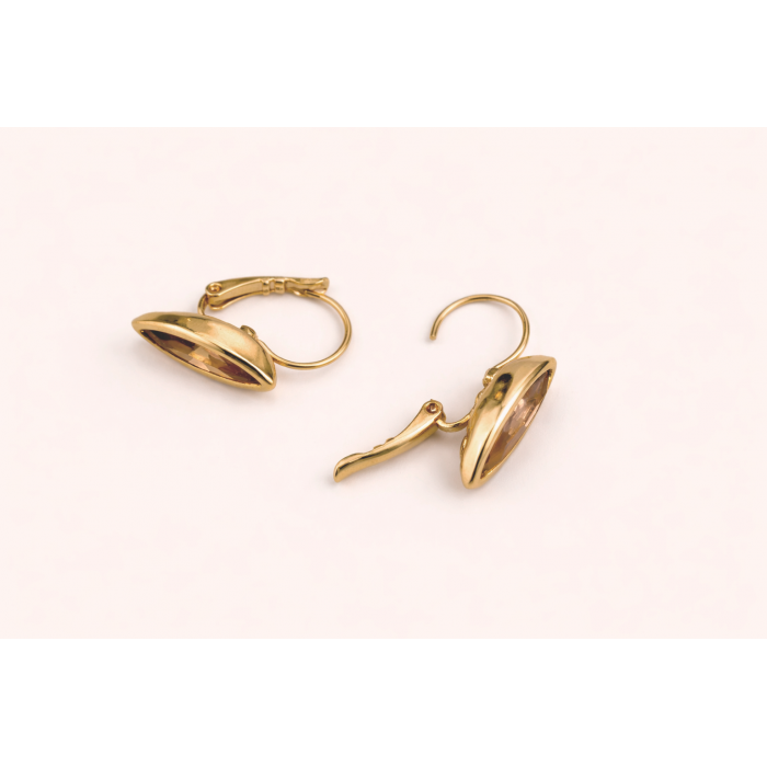 Pendientes Lotus Gold
