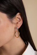 Boucles d'oreilles spirale