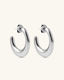 Boucles d'oreilles créoles grosses